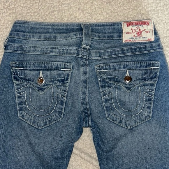 True religion low rise y2k Swarovski Billy Jeans - Picture 2 of 4